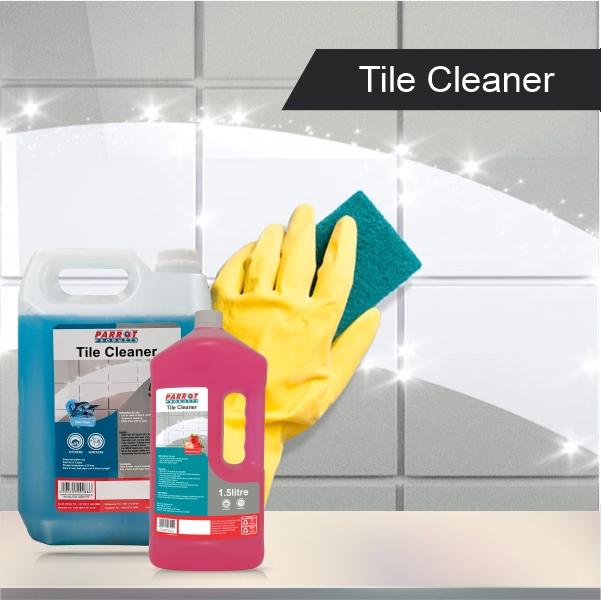 Cleaning Tiles with Parrot Tile Cleaner