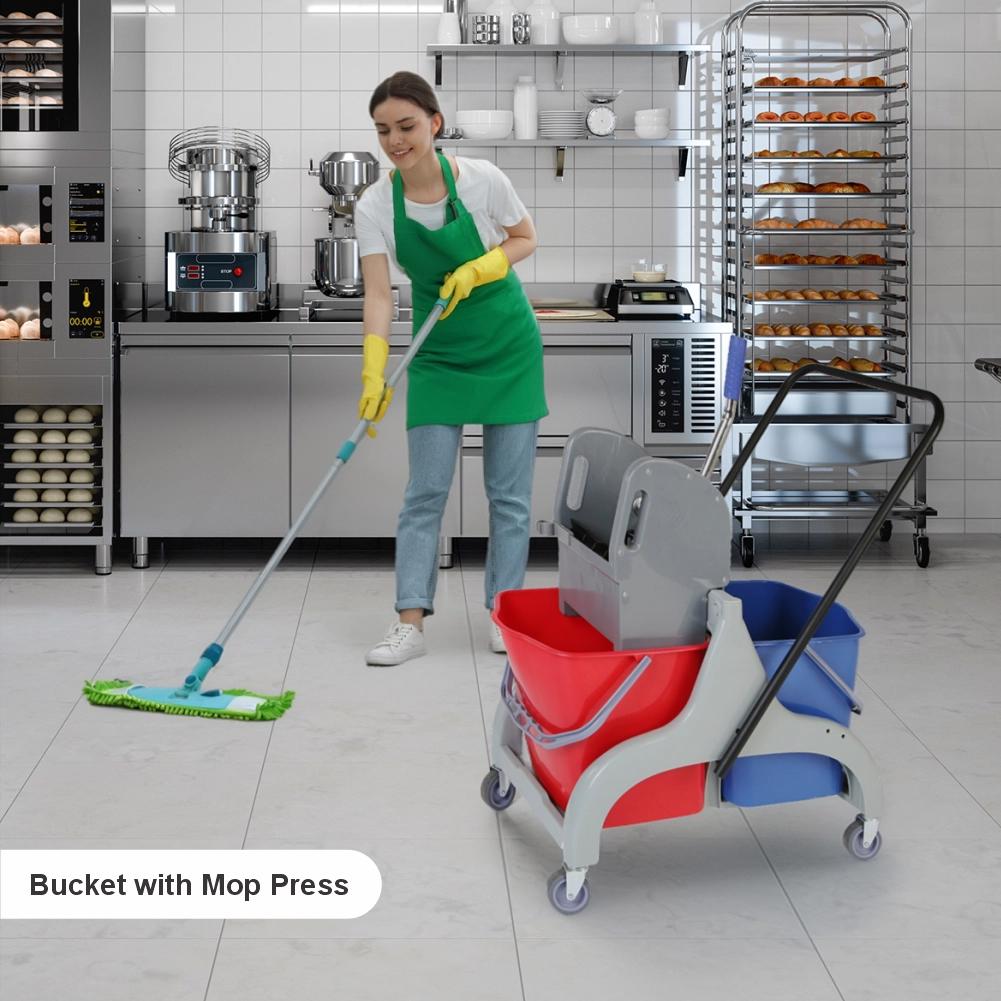 Mop Press Trolley